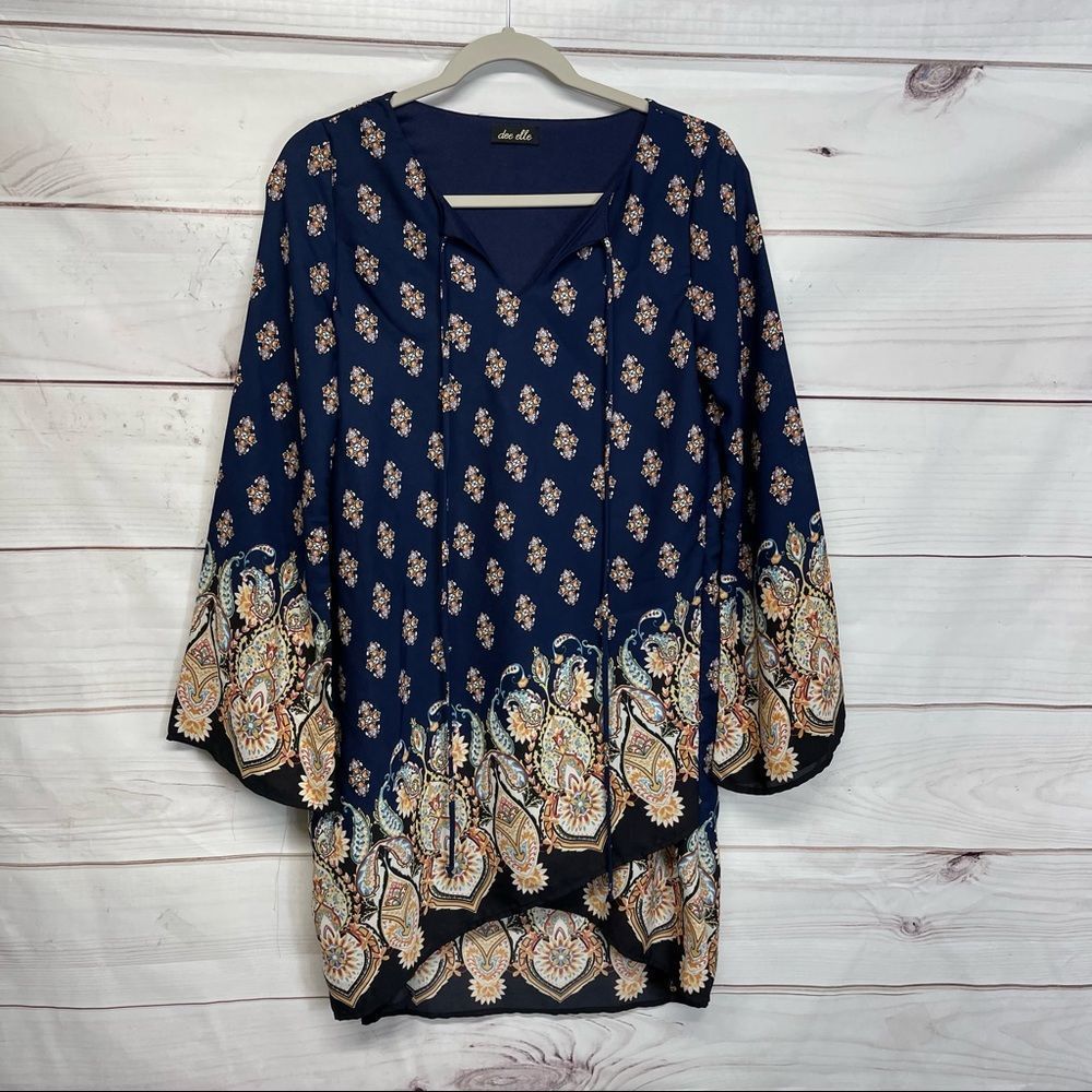 Dee Elle Bell Sleeve Dress
